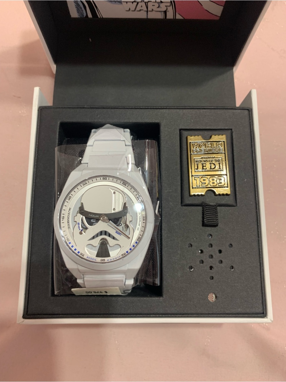 Star Wars Stormtrooper fossil watch limited quantity (only 1,483 produced)